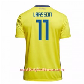 Maillot/Tenue Suède Larsson 11 Domicile Coupe du monde 2018